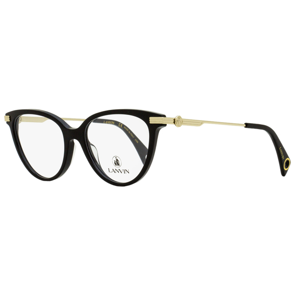 Lanvin LNV2614 Tea Cup Eyeglasses 001 Black 53mm - Picture 1 of 2